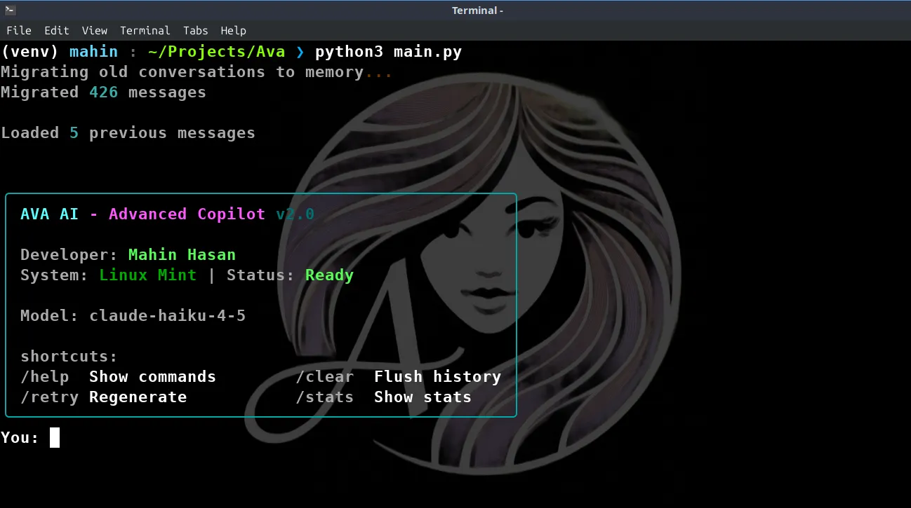 AVA AI — Advanced Developer Copilot screenshot 1